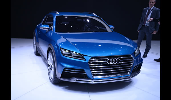 Audi All Road e-tron Plug-in hybrid shooting brake 2014  front